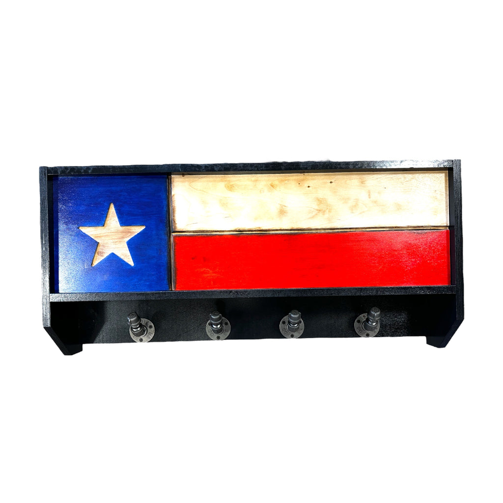 Texas Flag Concealment Gear Rack