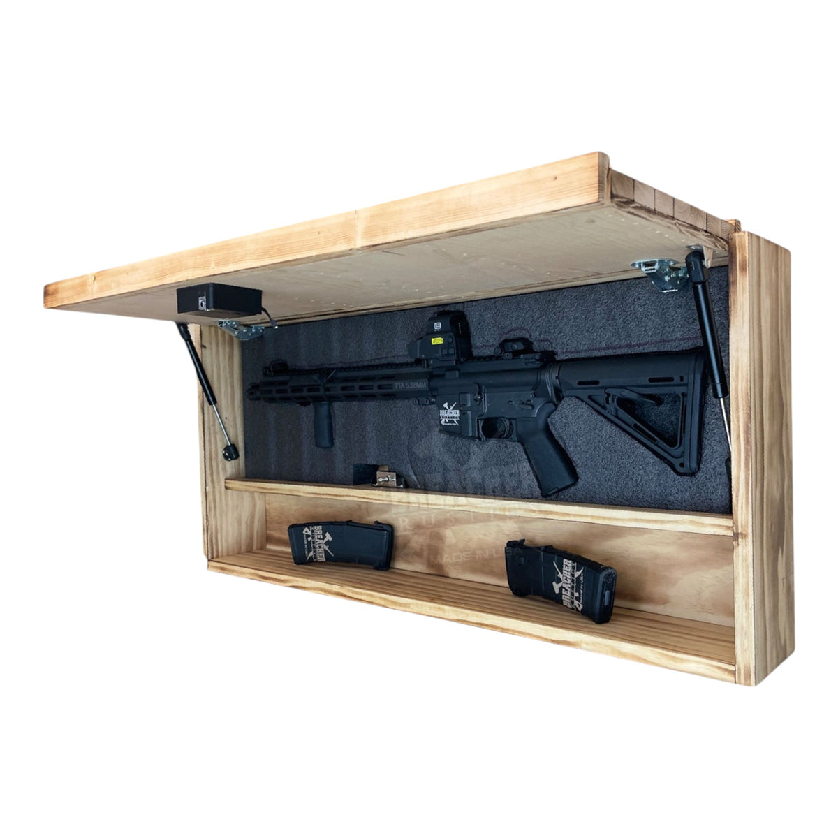 American Flag Gun Case - Concealment with Lock | Breacher Rustics ...