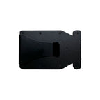 Breacher Rustics black anodized aluminum RFID blocking metal wallet with money clip. Holds 12-15 cards.
