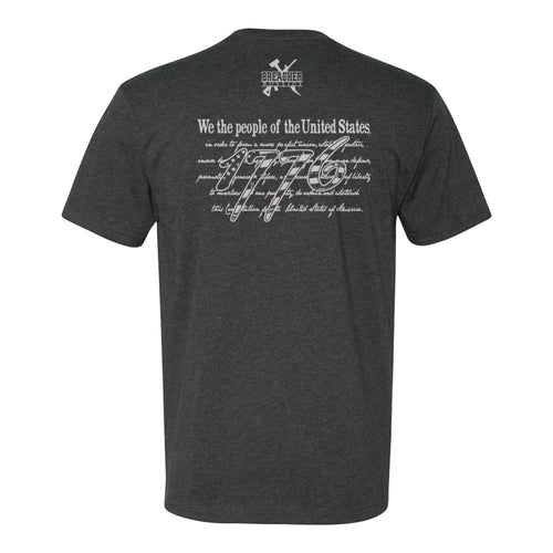Breacher Rustics charcoal grey t-shirt with