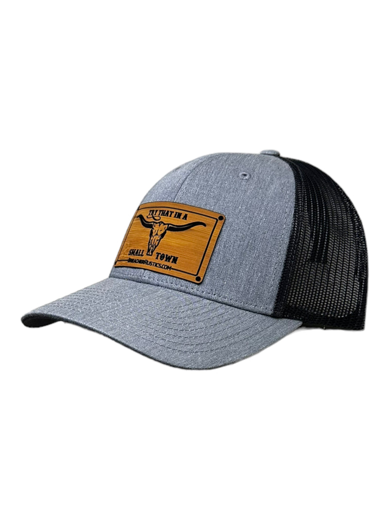 Try That in a Small Town Bull 2 Patch Hat