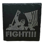 novelty trump coasters slate drink coaster set funny patriotic bar accessory set of 4