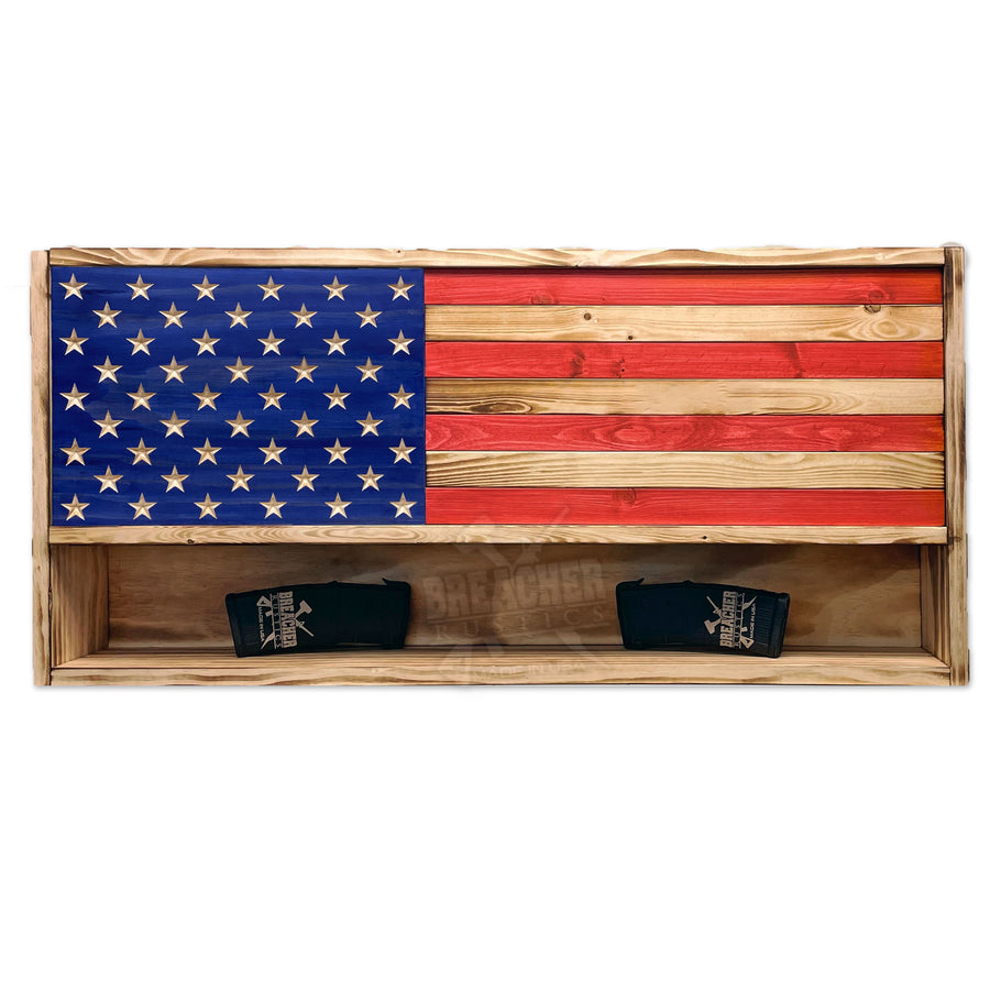 American Flag Gun Case - Concealment with Lock | Breacher Rustics ...
